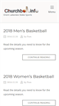 Mobile Screenshot of churchball.info